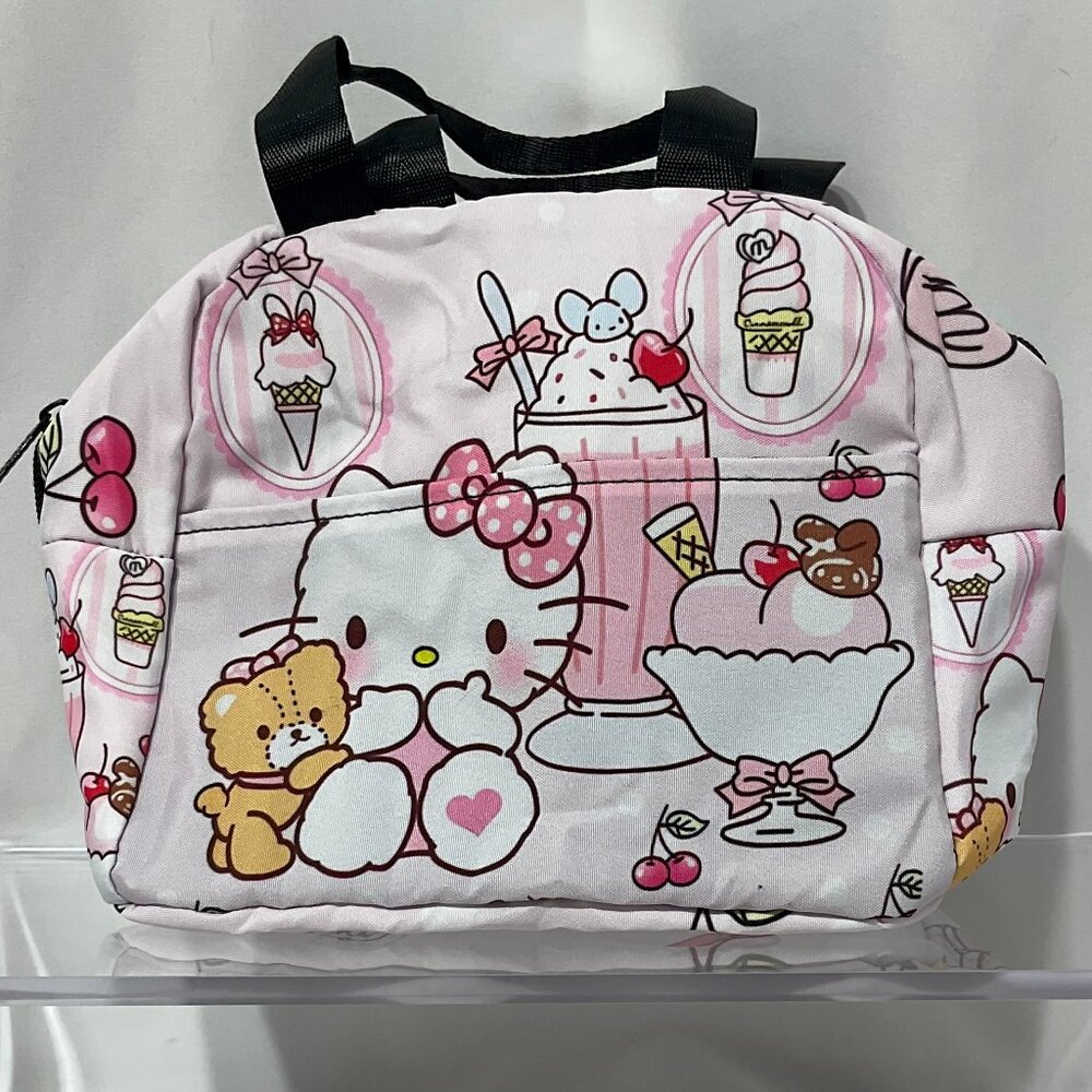 NWOT Hello Kitty Insulated Lunch Bag Sanrio Cooler Cute Ice Cream